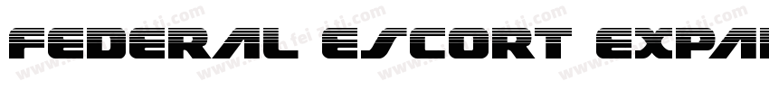 Federal Escort Expan字体转换